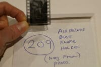 WW2 British Airborne Para Boot Knife Copy Negative #209