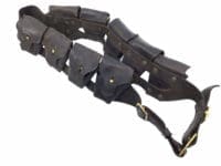 WW1 British BEF Nine Pocket Leather Bandoleer Cavalry WW1 British BEF Nine Pocket Leather Bandoleer Cavalry