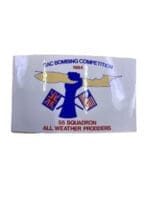 British RAF 55 Squadron Royal Air Force SAC Bombing Competition 1984 Sticker