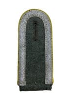 WW2 German Army Signals Other Ranks Shoulder Board Single