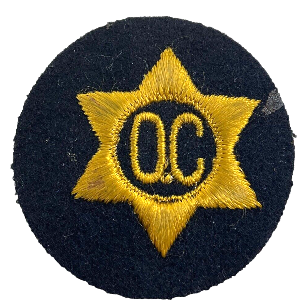 WW2 British Officer Cook Sleeve Rank Trade Patch Insignia WW2 British Officer Cook Sleeve Rank Trade Patch Insignia