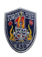 Canadian Toronto Fire Station 332 Adelaide Street Patch Insignia