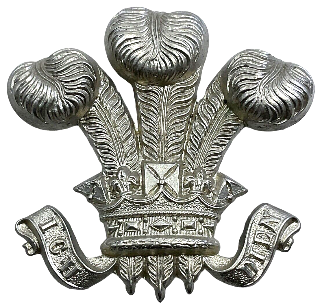 WW2 British Prince Of Wales Own Light Dragoons Cap Badge WW2 British Prince Of Wales Own Light Dragoons Cap Badge