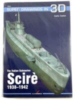 WW2 Italian Navy Submarine Scire Super Drawings Modelling SC Reference Book