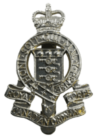 Canadian RCOC Ordnance Corps Cap Badge