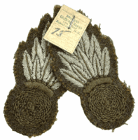 WW2 British Canadian Engineers Sleeve Insignia Tailor Stock Pair