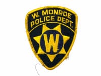 US W. Monroe Police Patch