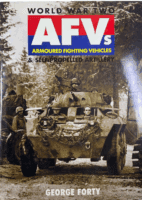WW2 British US German AFVs and Self Propelled Artillery Hardcover Reference Book