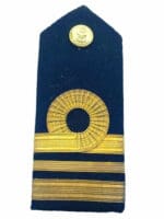 WW2 British Royal Navy RN Lieutenant Commander Officers Shoulder Board Single