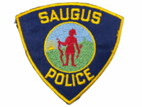 US Saugus Massachusettes Police Patch US Saugus Massachusettes Police Patch