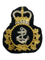 Canadian RCN Coast Guard Petty Officer Cap Metal Badge
