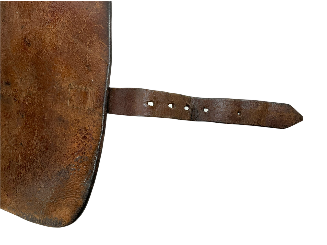 WW1 Imperial German Messenger Bicycle Dispatch Rider Leather Pouch Hussar Marked WW1 Imperial German Messenger Bicycle Dispatch Rider Leather Pouch Hussar Marked