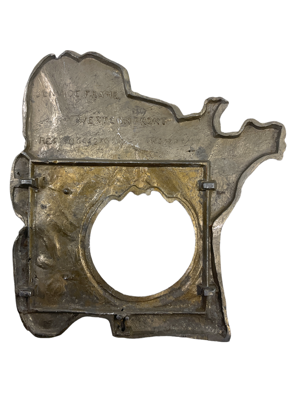 WW1 Canadian British BEF CEF French Souvenir Cast Photograph Frame 7 x 6 Inch WW1 Canadian British BEF CEF French Souvenir Cast Photograph Frame 7 x 6 Inch