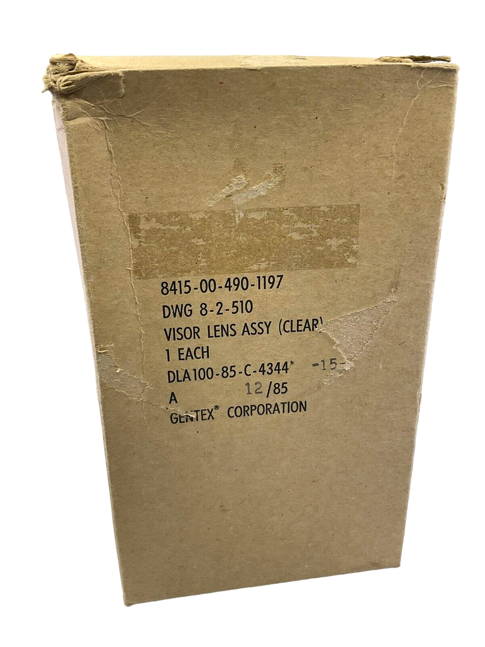 US USAAF Air Force Pilot Helmet Bone Dome Clear Visor Dated 1985 US USAAF Air Force Pilot Helmet Bone Dome Clear Visor Dated 1985