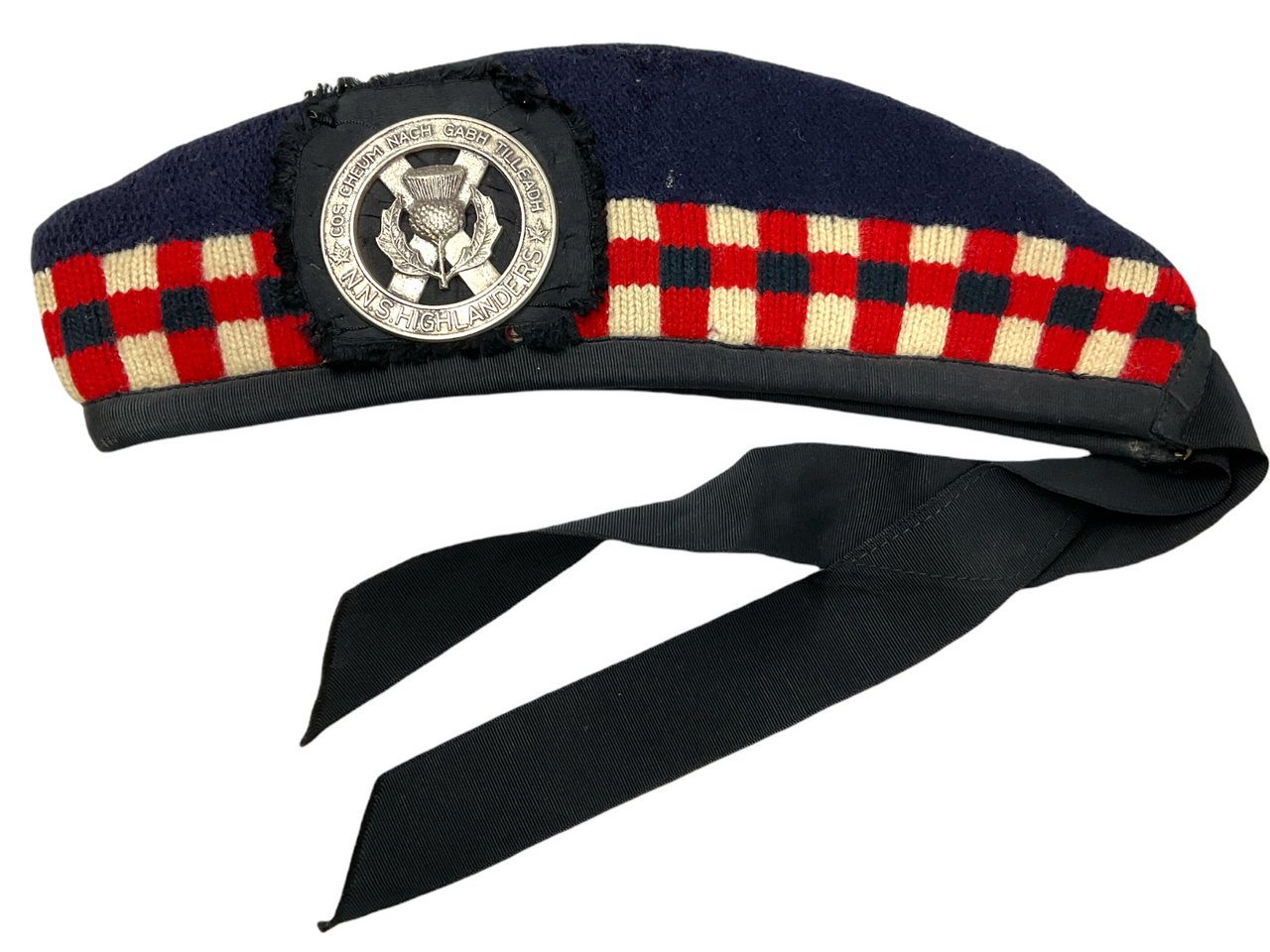 WW2 Canadian North Nova Scotia Highlanders Attributed Glengarry Pte R.H. Patton WW2 Canadian North Nova Scotia Highlanders Attributed Glengarry Pte R.H. Patton