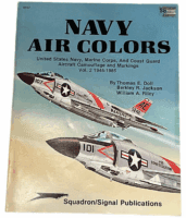 WW2 US USN USMC Navy Air Colors Squadron Signal Vol 2 Softcover Reference Book