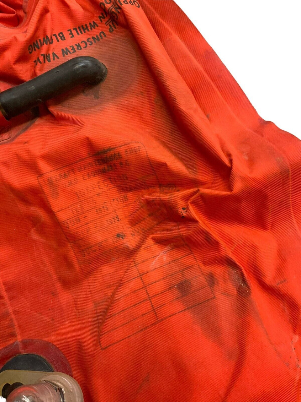 Canadian Forces RCAF Life Preserver 1974 Dated Canadian Forces RCAF Life Preserver 1974 Dated