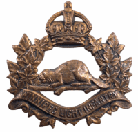 Canadian Winnipeg Light Infantry Cap Badge Canadian Winnipeg Light Infantry Cap Badge
