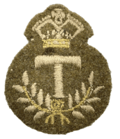 WW2 British Canadian Tradesman Sleeve Patch Insignia