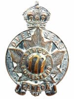 WW1 Canadian CEF 177th Battalion 177A Cap Badge Insignia