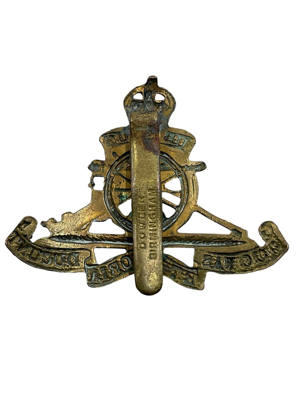 WW2 British Canadian Royal Artillery Beret Badge WW2 British Canadian Royal Artillery Beret Badge