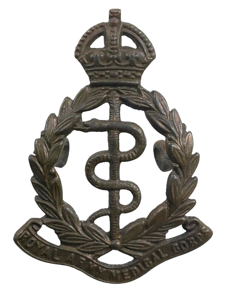 WW1 British RAMC Royal Army Medical Corps Cap Badge WW1 British RAMC Royal Army Medical Corps Cap Badge