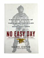 US USN Navy Seals No Easy Day Autobiography Osama Bin Laden HC Reference Book