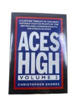 WW2 British RAF Aces High Volume 2 Hard Cover Reference Book