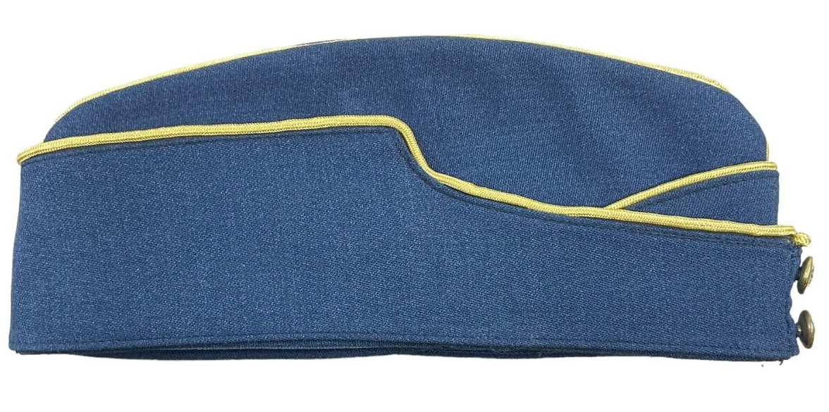 Canadian RCAF Air Marshall Officers Side Cap Stokes Size 7 1/4 Canadian RCAF Air Marshall Officers Side Cap Stokes Size 7 1/4