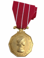 Canadian Forces Decoration Medal CD Major J B Kirby CO Brockville Rifles