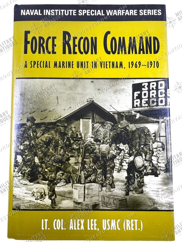 Usmc Book Command US USMC Vietnam Force Recon Command Special Marine Unit HC Reference ...
