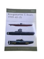 WW2 German Kriegsmarine U-Boats 2 Osprey New Vanguard No 55 SC Reference Book