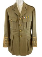 WW1 Canadian CEF Cuff Rank Officers Captain RAMC CAMC Service Dress Tunic Jacket