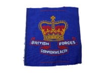 British Forces Commonwealth Sleeve Patch Insignia