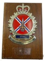 Canadian Forces Ottawa Militia District Plaque 7 X 10 Inches