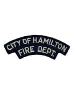 Canadian City of Hamilton Ontario Fire Department Patch