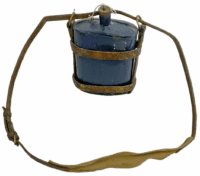 WW1 British Canadian CEF BEF Dismounted Pattern Canteen and Leather Carrier