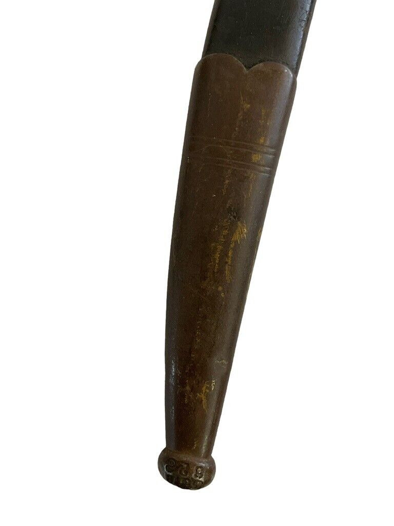 German Yataghan Bayonet with Scabbard Export Model German Yataghan Bayonet with Scabbard Export Model