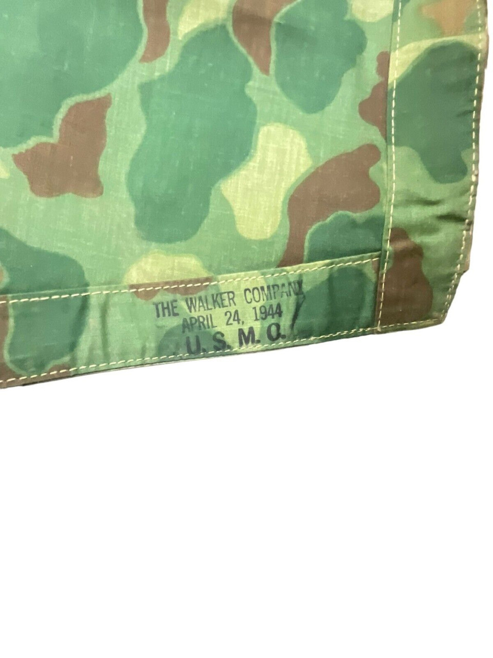 WW2 US USMC Marine Corps Reversible Camouflage Rain Poncho Named Minty WW2 US USMC Marine Corps Reversible Camouflage Rain Poncho Named Minty