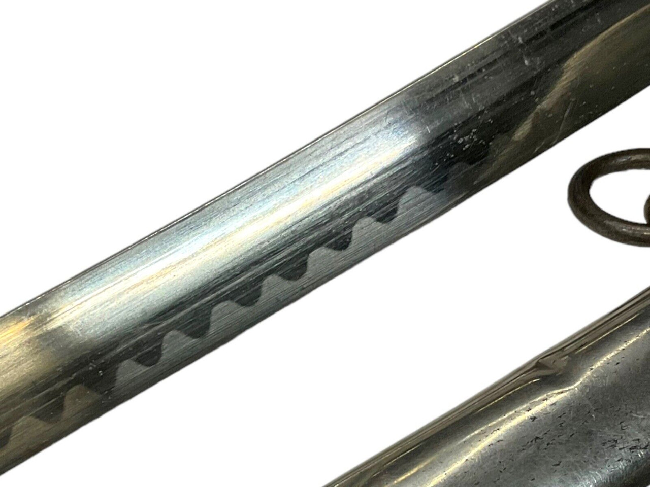 WW2 Imperial Japanese Army Officers Parade Sword Wavy Folded Blade 27.5 Inch WW2 Imperial Japanese Army Officers Parade Sword Wavy Folded Blade 27.5 Inch