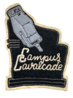 Canadian Radio Yorkton Saskatchewan 940am Campus Cavalcade Felt Jacket Patch