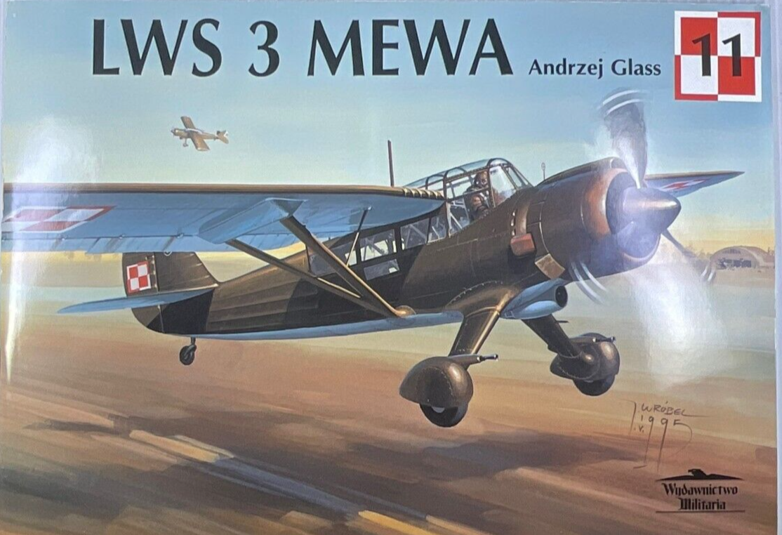 WW2 Poland Polish Air Force LWS 3 MEWA No 11 POLISH TEXT SC Reference Book WW2 Poland Polish Air Force LWS 3 MEWA No 11 POLISH TEXT SC Reference Book