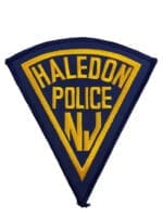 US Haledon New Jersey Police Patch US Haledon New Jersey Police Patch