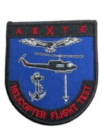Canadian Forces RCAF AEXTE Helicopter Flight Test Squadron Crest Colour Vintage