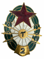 Communist Hungary Hungarian Breast Award Grade 2 Pin Back Badge