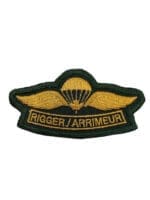 Canadian Forces Airborne Rigger Garrison Dress Wing Insignia