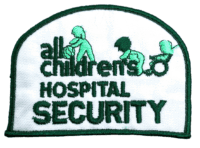 US All Children's Hospital Security Police Patch