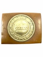 WW1 Imperial German Saxon Belt Buckle