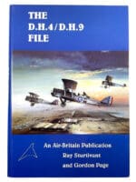 WW1 British RFC RAF DH4 DH9 File Aircraft Hard Cover Reference Book WW1 British RFC RAF DH4 DH9 File Aircraft Hard Cover Reference Book