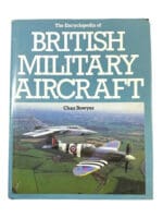 WW1 WW2 Encyclopedia of British Military Aircraft Hard Cover Used Reference Book